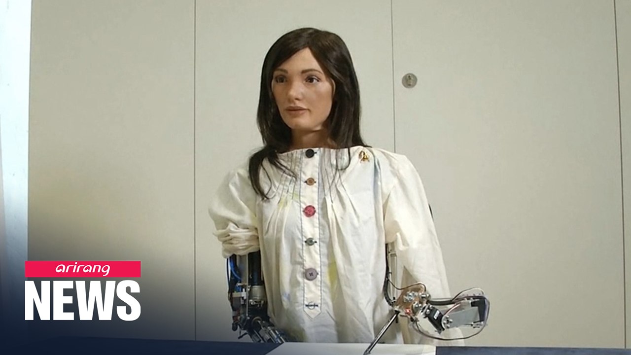 First commercial gallery exhibition by AI artist opens in London