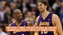 Pau Gasol Honors The Bryant Family