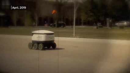 Food delivery on campus during pandemic