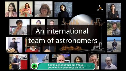 Fosfina encontrada em Vênus pode indicar presença de vida