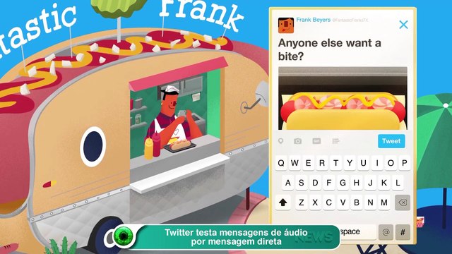 Twitter testa mensagens de áudio por mensagem direta