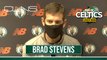 Brad Stevens Practice Interview | Gordon Hayward Update | Celtics vs Heat Game 1