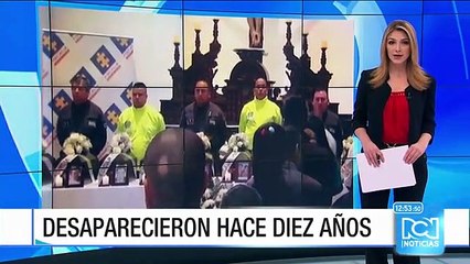 Restos de desaparecidos fueron entregados a sus familiares en Nariño