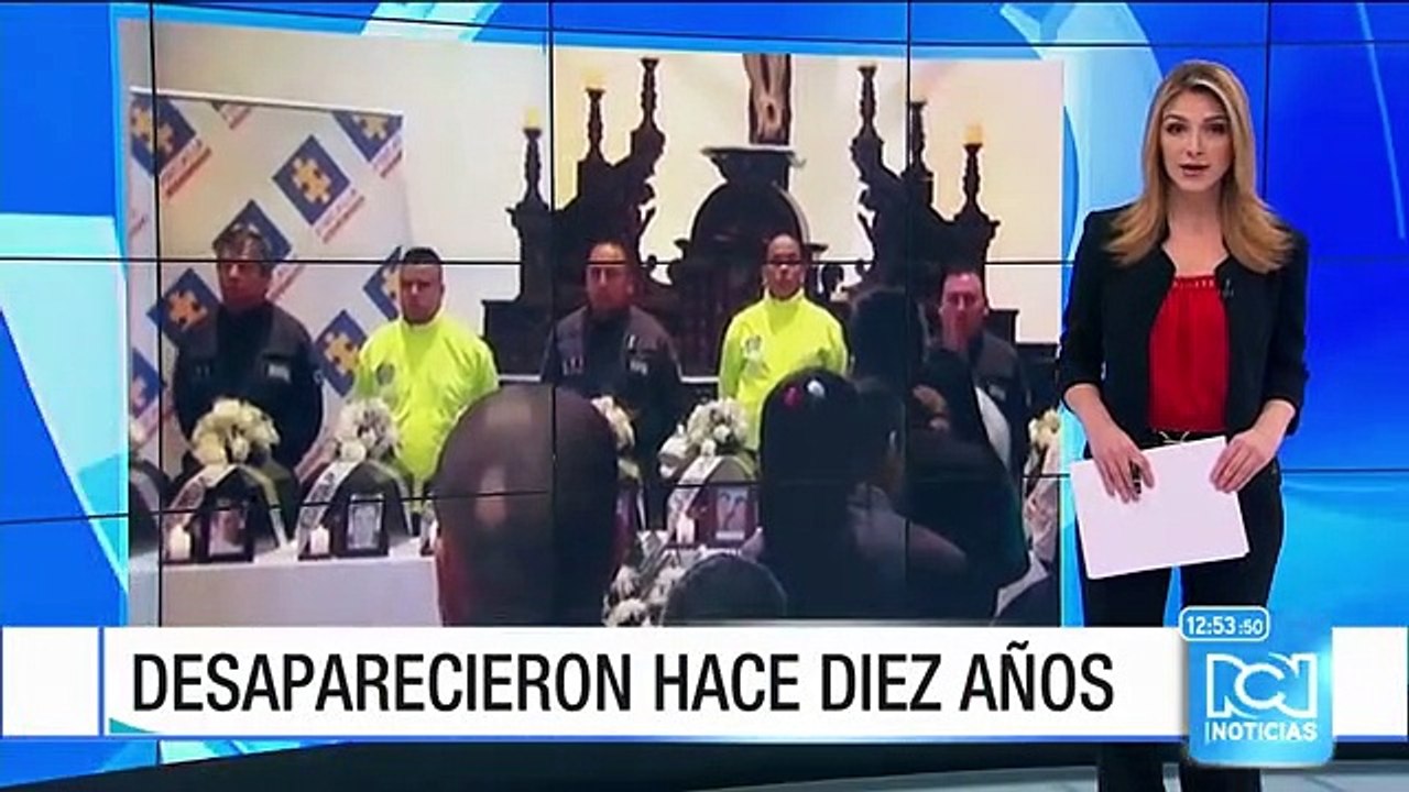 Restos de desaparecidos fueron entregados a sus familiares en Nariño