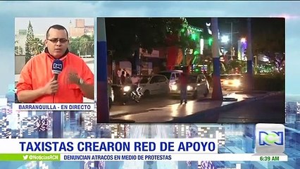 Taxistas de Barranquilla crearon una red de apoyo para combatir la delincuencia