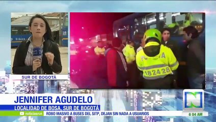 Cinco buses del SITP fueron robados en una sola noche en Bogotá
