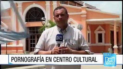 Centro cultural de Cereté fue utilizado para una sesión de fotografías pornográficas