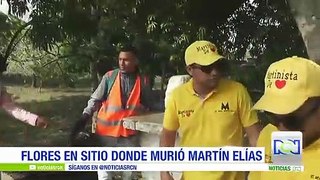 Martín Elías: decenas de personas visitan el lugar donde el cantante vallenato sufrió el accidente que lo llevó a la muerte