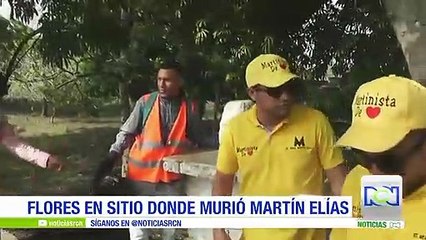 Martín Elías: decenas de personas visitan el lugar donde el cantante vallenato sufrió el accidente que lo llevó a la muerte