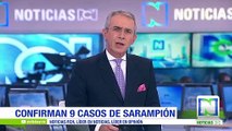 Confirman nueve casos de Sarampión