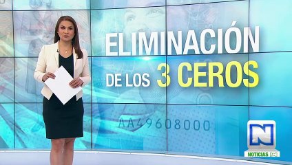 Gobierno radicó proyecto que busca eliminar tres ceros del peso
