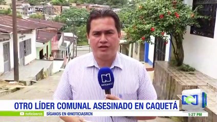 Sicarios asesinaron al líder comunal Luis Carlos Cabrera en Florencia, Caquetá