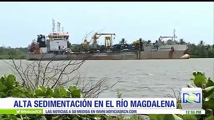 Alta sedimentación impide el paso de barcos de gran tamaño en el puerto de Barranquilla