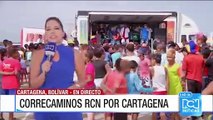 Niños de barrios populares en Cartagena bailan para aprovechar el tiempo libre