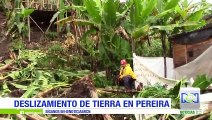 Seis personas resultaron heridas por desprendimiento de tierra en Pereira