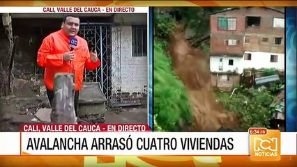 Autoridades avanzan con el censo de damnificados por avalancha en Cali