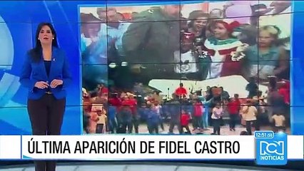 Así fue la última aparición de Fidel Castro en público