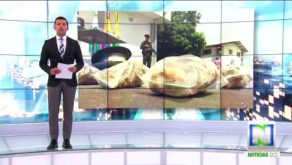 En camioneta de la Unidad Nacional de Protección fueron hallados 75 kilos de base de coca