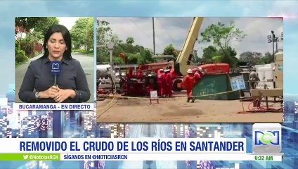 Fue superada la emergencia ambiental por crudo en Santander