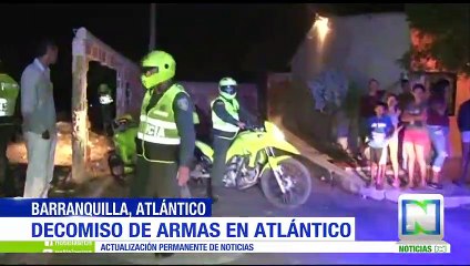 Alerta en Atlántico por uso de armas de fuego hechizas para cometer crímenes.