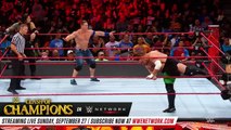 FULL MATCH- John Cena & Roman Reigns vs. The Miz & Samoa Joe- Raw, August 21, 2017