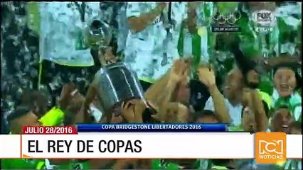 Atlético Nacional logró su segunda Copa Libertadores después de 27 años
