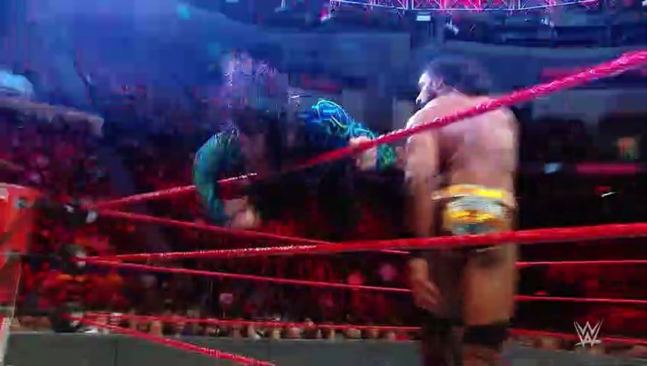 FULL MATCH- Jinder Mahal vs. Jeff Hardy – United States Title Match- Raw, April 16, 2018