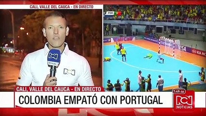 Carlos Ñañez, cerrojo en el pórtico de la Selección Colombia de Fútsal