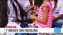 EPS llevan varios meses sin entregar insulina a niños con diabetes en Cali