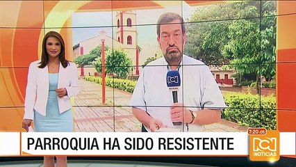 Parroquia de Colombia, Huila, se ha convertido en el refugio de sus feligreses