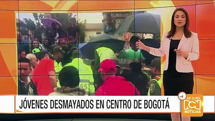 Pareja de jóvenes fue encontrada desmayada en el centro de Bogotá