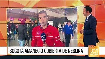 Capa de neblina causa retrasos de vuelos en Bogotá