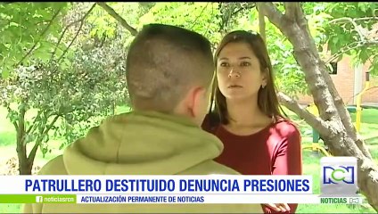 Un patrullero destituido por la Policía asegura que las presiones en la Institución son constantes