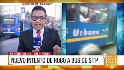 Conductor de SITP atrapó con la puerta del autobús a un presunto ladrón y lo llevó hasta un CAI