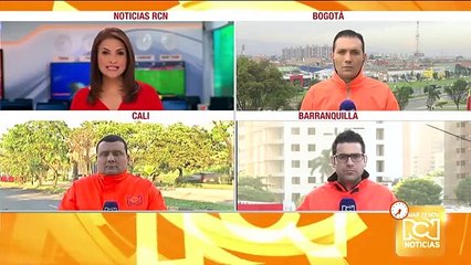 Escombros en una vía generó varios accidentes en Bogotá