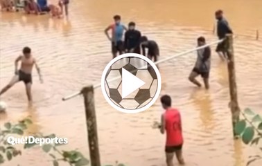 ¿Estadio inundado? No importa porque es un golazo