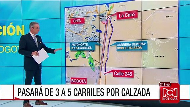 Adjudican licitación para obras de ampliación de la Autopista Norte, en Bogotá