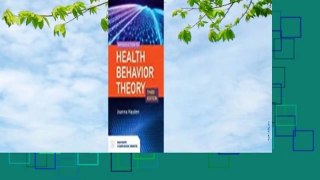 Intro to Health Behavior Theory 3e W/Companion Website Complete