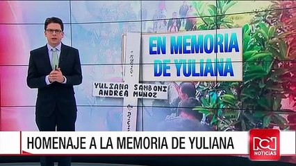 Con homenaje se conmemoró el primer mes del asesinato de la menor Yuliana Samboní