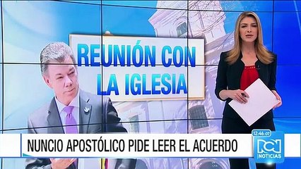 Nuncio apostólico del Vaticano pidió a colombianos leer muy bien el acuerdo con las Farc