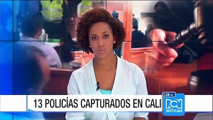Imputaron cargos a 13 policías señalados de estar vinculados al microtráfico