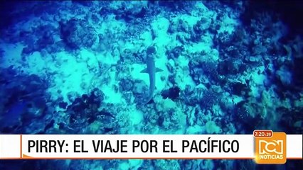 La travesía de Pirry a través del océano Pacífico
