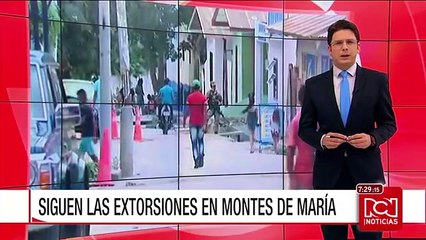 Denuncian que continúan las extorsiones en Los Montes de María