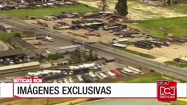 Patrullero del aire: Llantas quemadas y barricadas, panorama en las vías de Boyacá