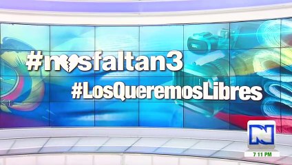 #NosFaltan3, el hashtag con el que el continente pide la liberación de periodistas ecuatorianos secuestrados