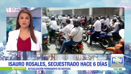 Con marchas en San Agustín y Pitalito, piden liberación de un comerciante en Huila