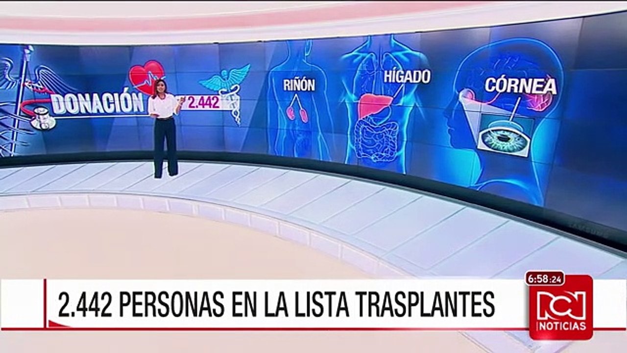 Más de 2.400 personas están en la lista de espera de trasplantes: Instituto Nacional de Salud