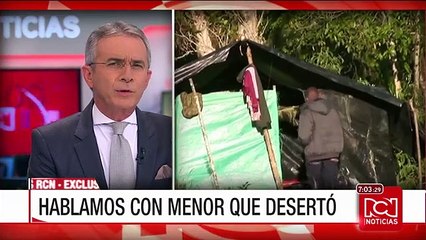 "Espero que no me vayan a coger rencor", dice menor que desertó de las Farc