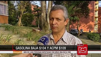 Gobierno anunció reducción de 104 pesos en el precio de la gasolina