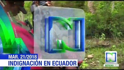Revuelo e indignación en la frontera por asesinato de tres militares ecuatorianos